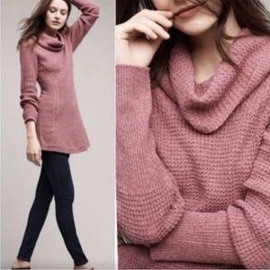 Anthropologie ANGEL OF THE NORTH cowl neck sweater